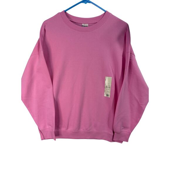 No Boundaries Tops - No Boundaries Oversized Sweatshirt Pink Jubilee Women’s L 12-14 NWT